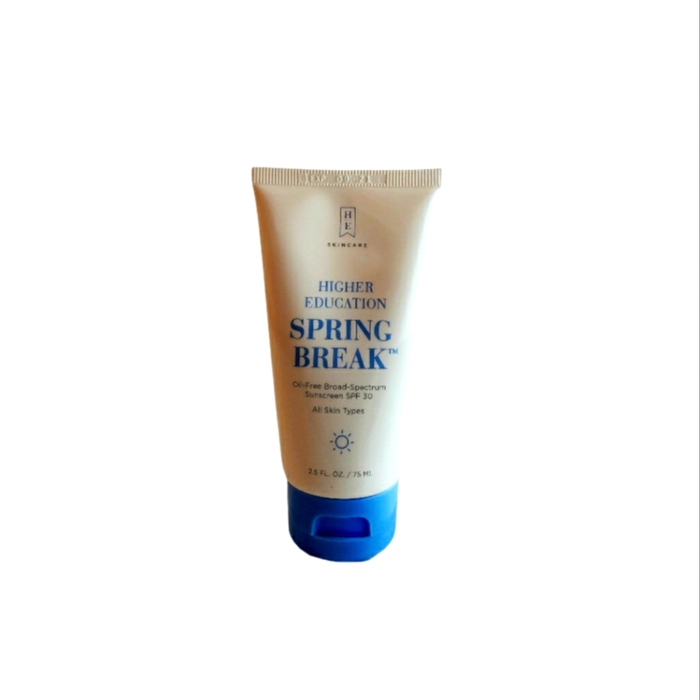 Higher Education Spring Break SPF 30 Sunscreen